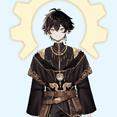 Aeon holding staff (click for showcase)